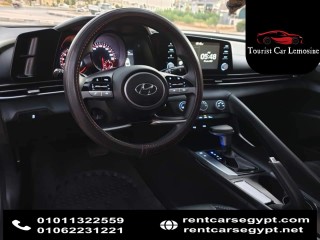 Hyundai Elantra rental with driver